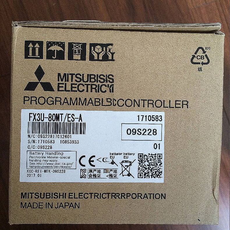 三菱FX3U系列PLC電源FX3U-80MT/ES-A