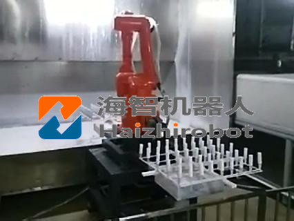海智機(jī)器人噴涂機(jī)械手廠家