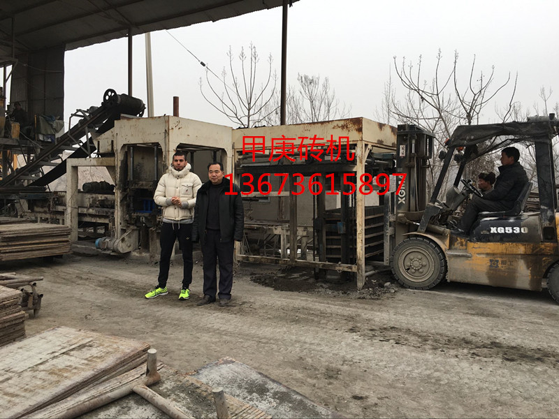 空心實心河道水渠六角護坡磚機價格 安裝 全自動免燒水泥磚機