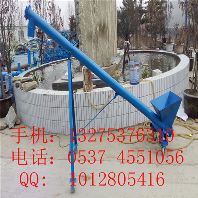 加厚碳鋼管螺旋提升機(jī) 長(zhǎng)度按需定制 污泥垃圾用螺旋輸送機(jī)