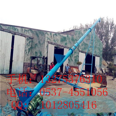 塑料顆粒螺旋上料機 污泥砂漿管式螺旋輸送機 U型螺旋提升機