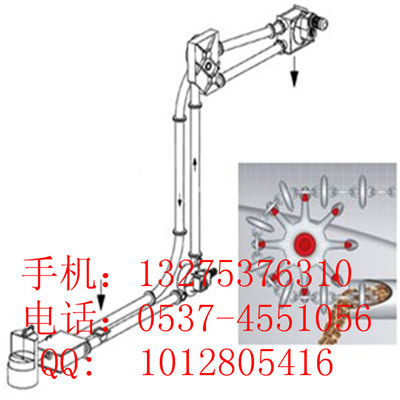 顆粒鹽管鏈輸送機(jī)、管鏈輸送機(jī)制造廠家