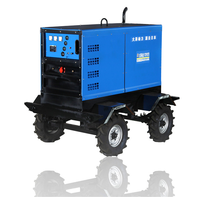 400a雙把柴油發(fā)電電焊機水冷