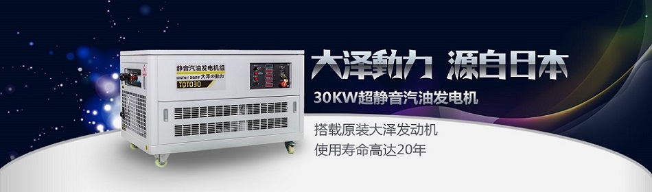 投標(biāo)用30kw汽油發(fā)電機(jī)