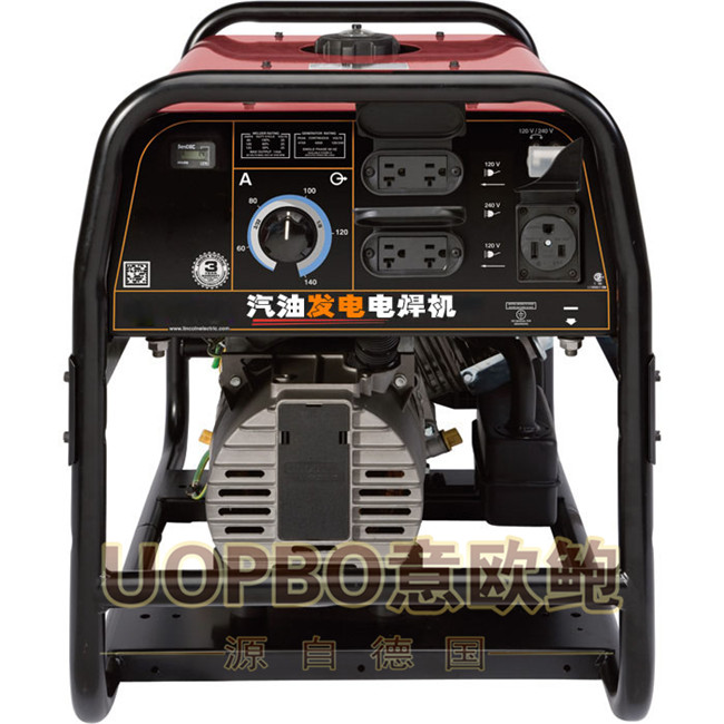 190A汽油發(fā)電電焊機(jī)帶有過(guò)載保護(hù)裝置