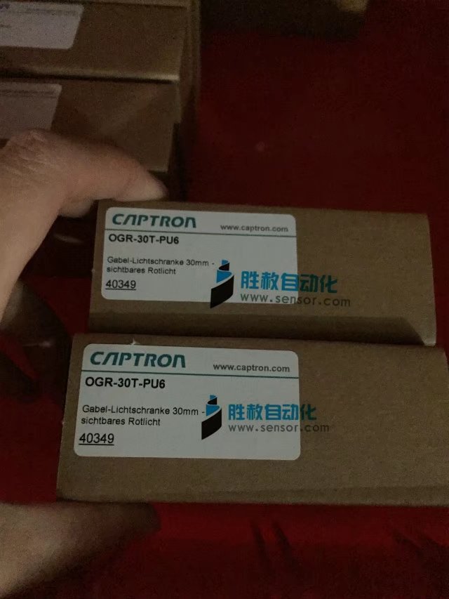 上海勝赦現(xiàn)貨銷售德國CAPTRON開本隆迷你型光電傳感器放大器OS-A.SIP.1701A