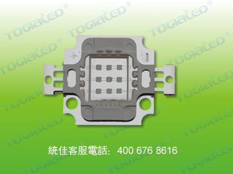 東莞大功率集成5W-10W燈珠更多顏色搭配都可以定制