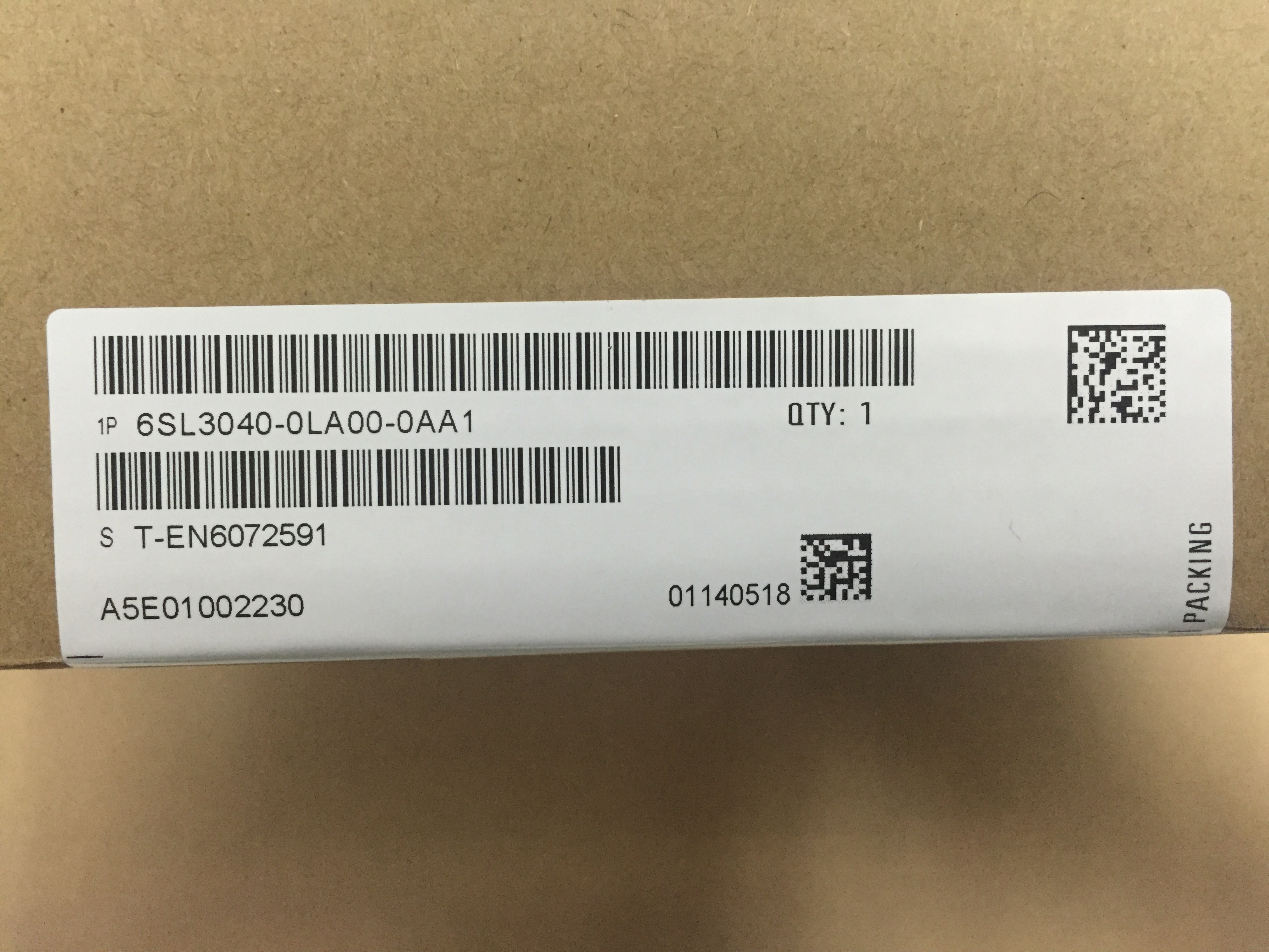 西門子CU310 DP控制單元6SL3040-0LA00-0AA1附件齊全