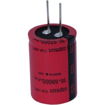 青佺電子電容生產(chǎn)商 16v68000uf長焊針鋁電解電容 ipl光子嫩膚儀用電容器