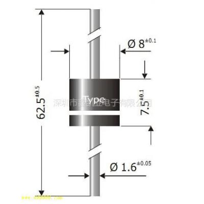供應(yīng)diotec px1500a~px1500m 整流二極管