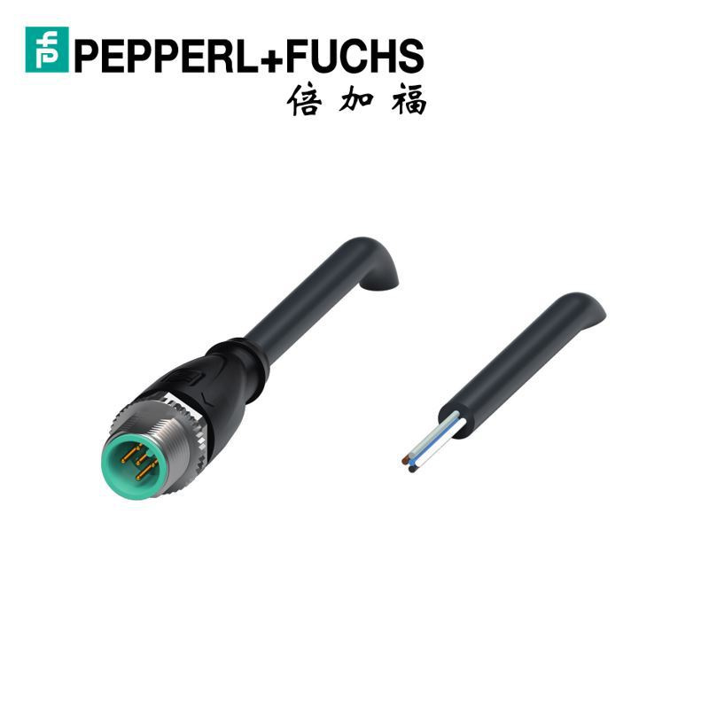 倍加福V15S-G-BK2M-PUR-U0,75公頭連接器/2米線纜240771-0019