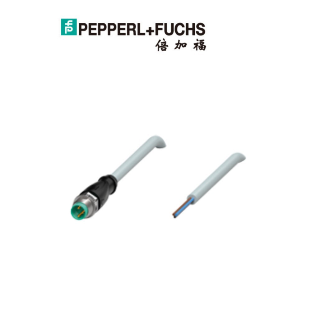 PEPPERL+FUCHS倍加福V3S-GM-2M-PUR公頭纜線連接器110625