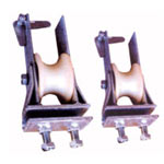 朝天轉(zhuǎn)角放線滑車，專用電纜滑輪，八字電纜滑車