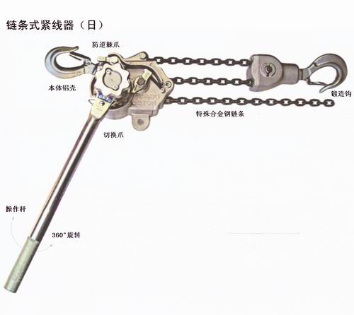 鏈條手扳葫蘆,棘輪手拉葫蘆，鋼絲繩牽引葫蘆