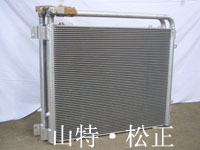 供應小松配件PC130-7液壓油散熱器，水箱散熱器