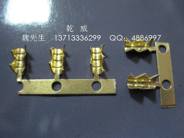 主營(yíng)：東莞乾威五金-110端子187端子205端子250端子,U型端子Y型端子