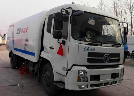 可以掃水泥灰/吸煤灰的清掃車(chē) 大型吸塵清掃車(chē)