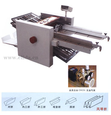 依利達(dá)吸風(fēng)折頁機(jī)/說明書四柵折紙機(jī)