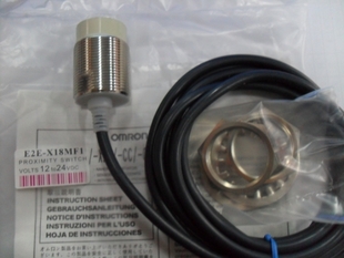 歐姆龍E2E-X18ME1 18mm，非電感式，三線，常開200mA NPN