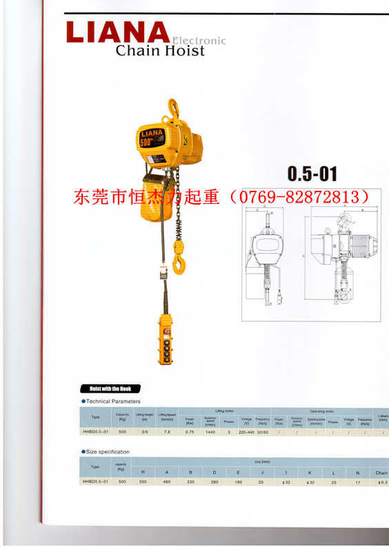 中山電動葫蘆，佛山電動葫蘆，順德電動葫蘆，江門電動葫蘆，陽江電動葫蘆