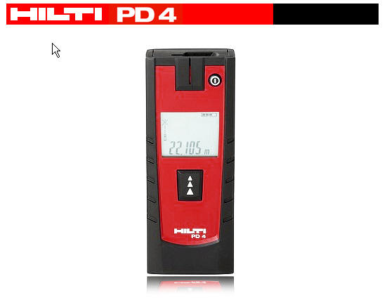 喜利得HILTI PD4型高精度手持激光測距儀
