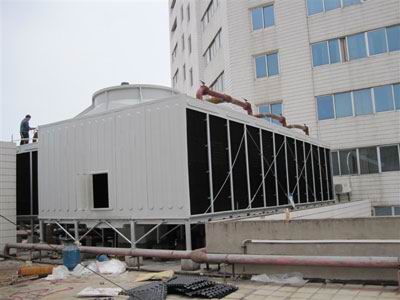 RT100T-1000T橫流式方形低噪音冷卻塔/超低噪音冷卻塔/超靜音冷卻塔