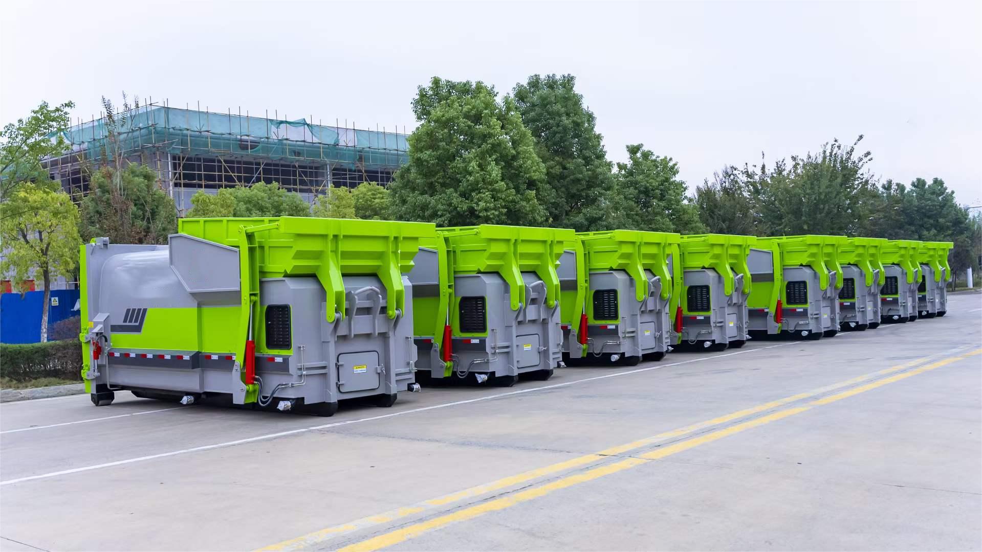 12方、18方智能垃圾處理設(shè)備 移動壓縮垃圾站 配拉臂車使用