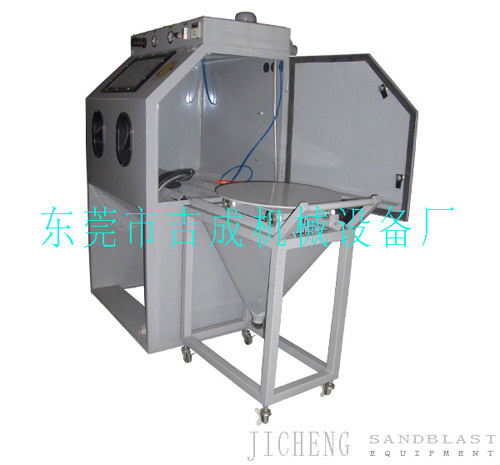廣東惠州吉成五金模具環(huán)保噴砂機