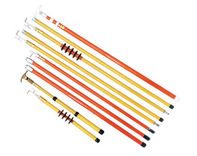 拉閘桿※ 令克棒3節(jié)5米110kv♂ 絕緣操作桿※JN％