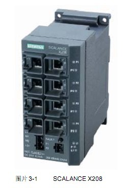 SCALANCE X208，6GK5208-0BA00-2AA3
