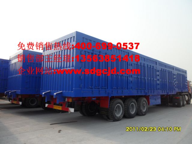 15米廂式半掛車-16米重型廂式半掛車價(jià)格-100噸廂式運(yùn)輸半掛車報(bào)價(jià)-120噸