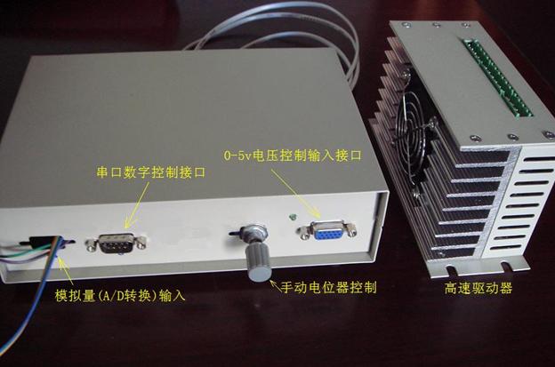 多路AD模數(shù)轉(zhuǎn)換可手動/電壓/串口控制高速步進電機比例伺服控制系統(tǒng)