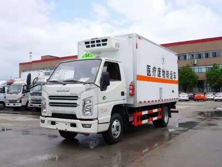 國六醫(yī)療廢物轉(zhuǎn)運(yùn)車 江鈴藍(lán)牌醫(yī)療廢物轉(zhuǎn)運(yùn)車
