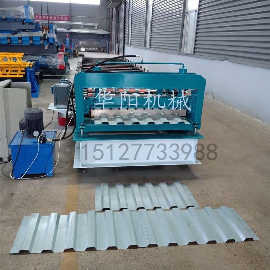 華陽機(jī)械新疆全自動數(shù)控集裝箱板壓型設(shè)備 可定制各種車廂板機(jī)