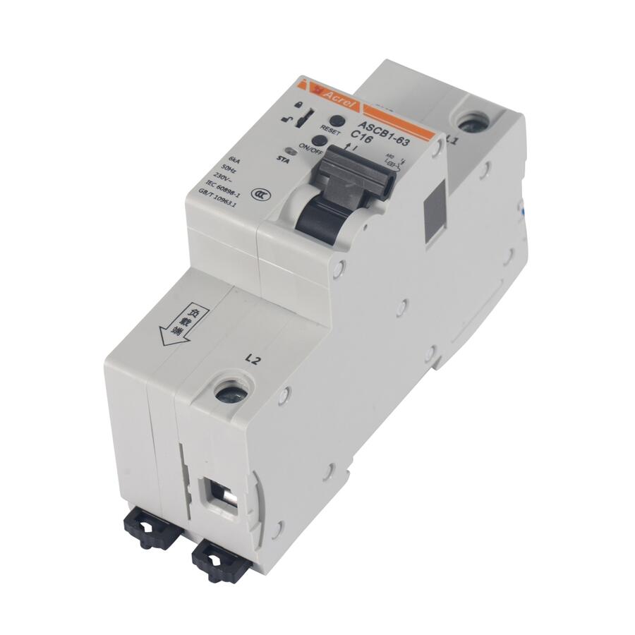 重慶智能微斷安科瑞ASCB1-63-C63-1P過欠壓保護(hù)
