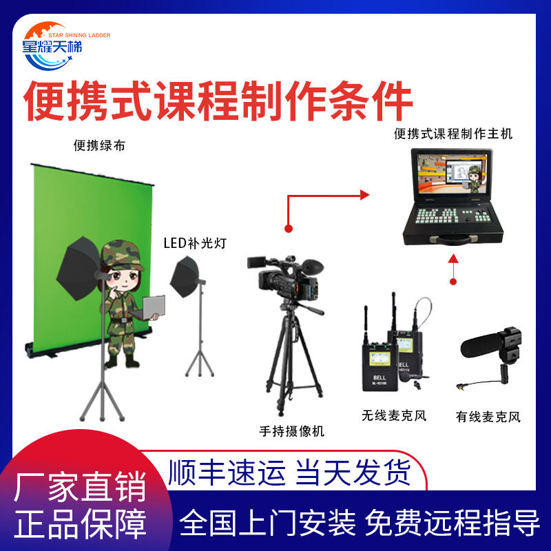 嵌入式移動戶外便攜無線錄播一體機(jī)系統(tǒng)課程制作條件直播導(dǎo)播設(shè)備