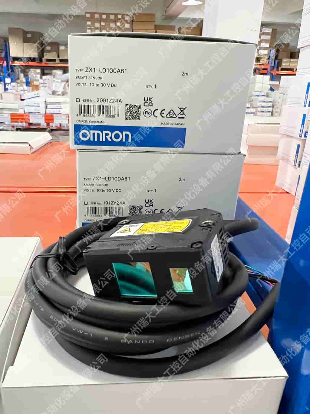歐姆龍傳感器ZX1-LD100A61
