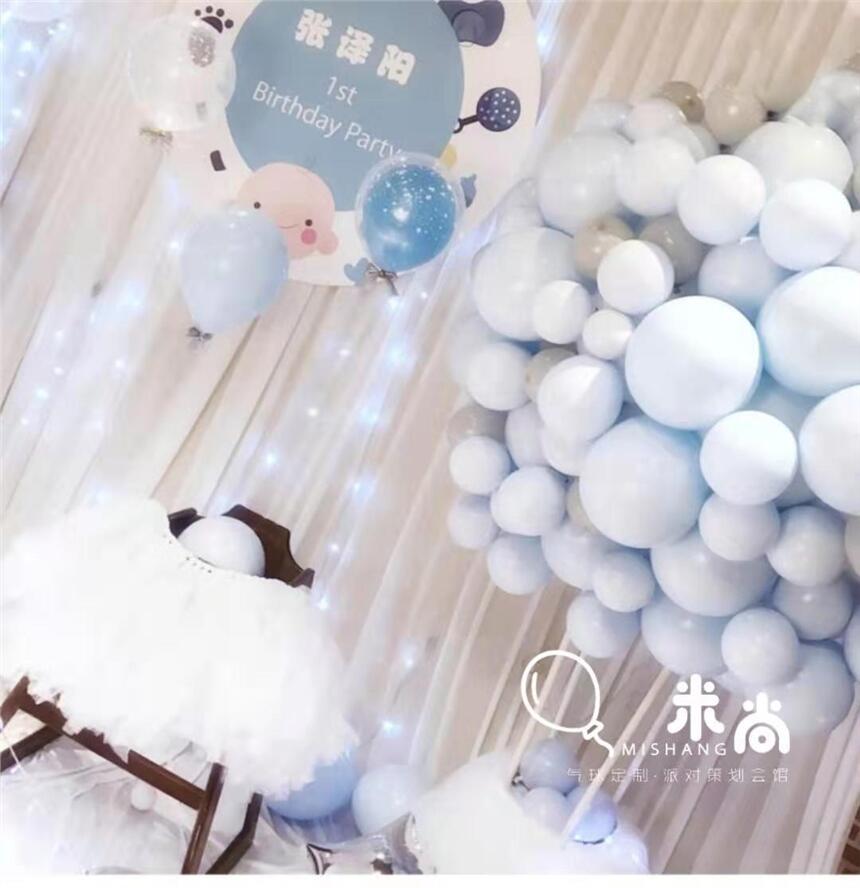 男寶寶生日派對布置