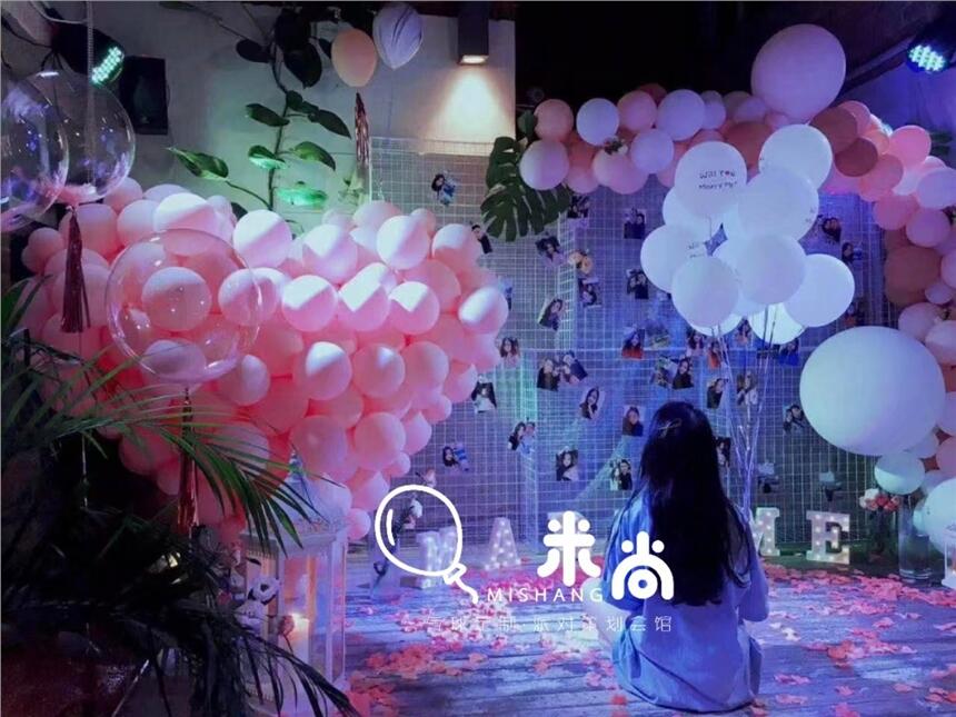 惠州求婚婚房上門布置