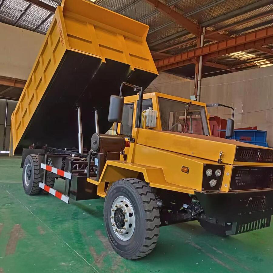 25噸礦用四不像車 礦山專用后八輪礦車 小型礦卡車