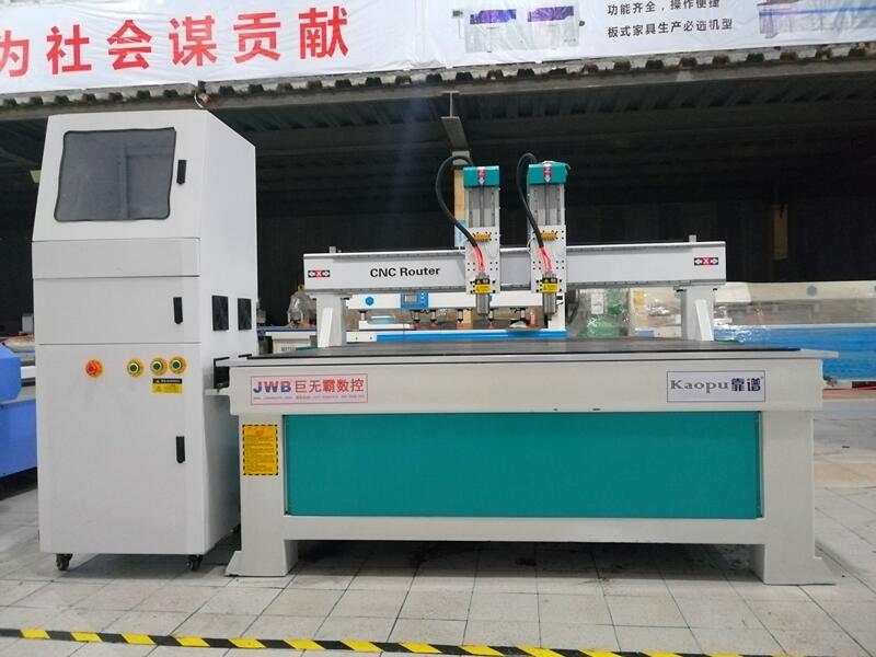2020款：焦作棺材雕刻機(jī)浮雕雕花--雙頭雕刻一次兩塊