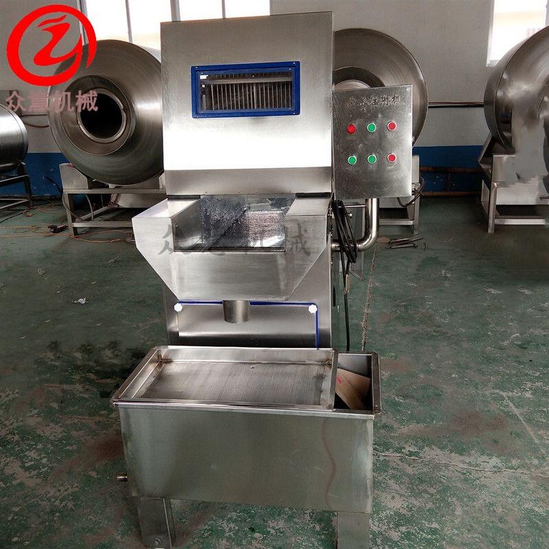 雪花牛肉鹽水注射機(jī) 牛油牛脂注鹽機(jī) 多功能全自動調(diào)理品腌制設(shè)備