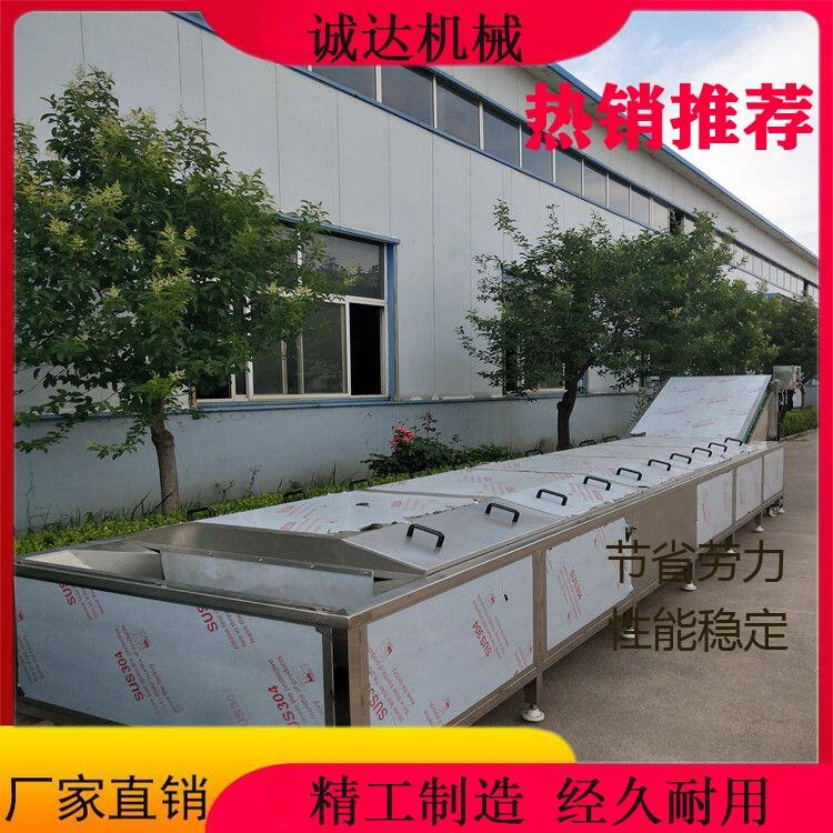 速凍西蘭花漂燙機器 速凍西蘭花漂燙流水線