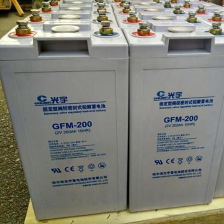 哈爾濱光宇蓄電池6-GFM-200性能參數(shù)