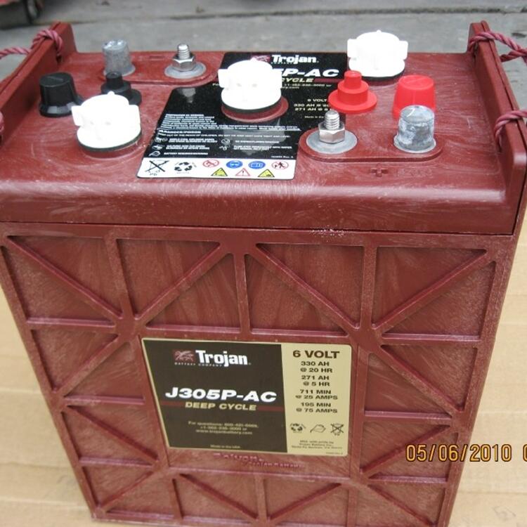 邱健蓄電池6v330ah規(guī)格尺寸說明