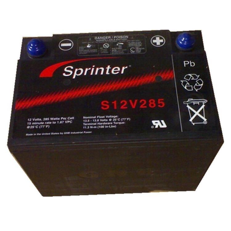 美國GNB蓄電池S12V500技術(shù)參數(shù)12v100ah