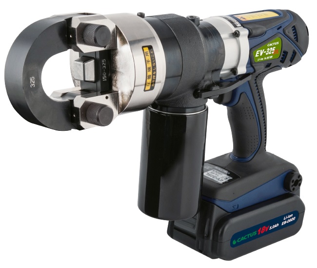 CACTUS產(chǎn)機(jī) 兩用壓線鉗EV-325DL充電式電動(dòng)液壓工具  合肥栗山