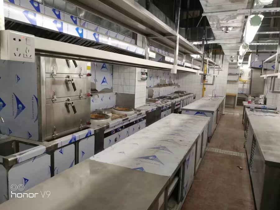 東莞廚美節(jié)能酒店工廠學校餐飲食堂商用廚房設備設計安裝公司