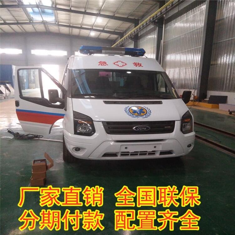 山東救護車廠家定制銷售，福特救護車，負壓救護車，核酸檢測車