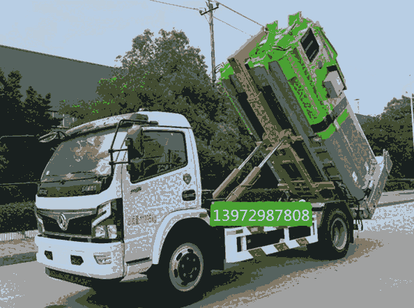 28方勾臂垃圾車，勾臂生活垃圾轉(zhuǎn)運(yùn)車價(jià)格